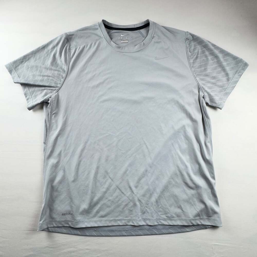 Nike Dri-Fit T-Shirt Size XXL Gray Athletic Workout Tee
